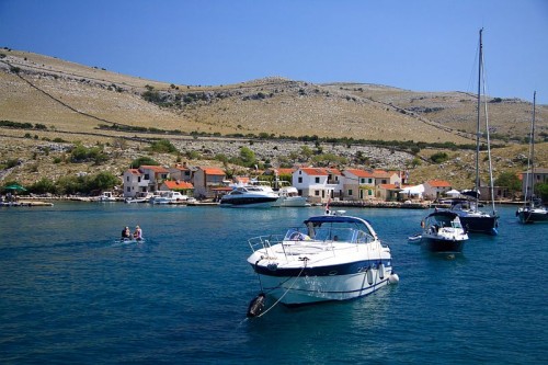 piccolo villaggio sulle isole Kornati - Croazia